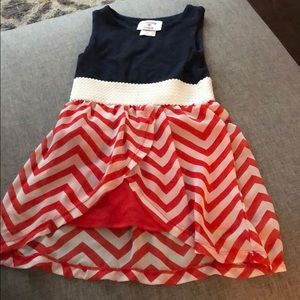 4T Girls American dress